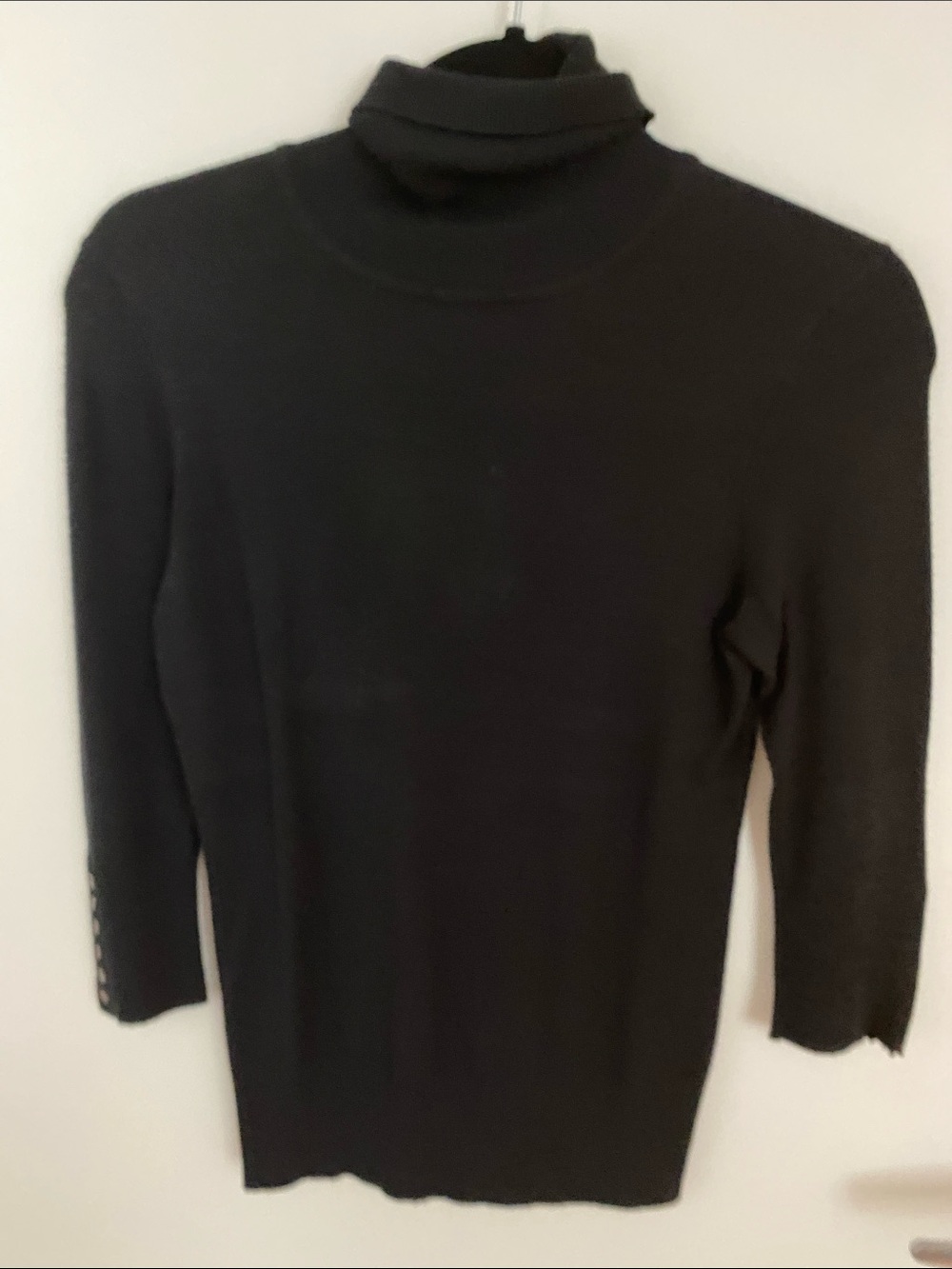 Express Black Cowl Neck Long Sleeve Sweater